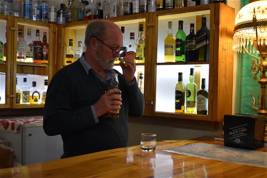 Whisky pairing in Somerset East at the Angler & Antelope Guesthouse