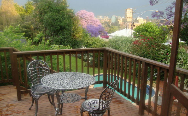 Balcony, The Skyline Suite, Lucky Bean Guesthouse