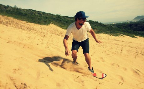 Sandboarding in Sedgefield