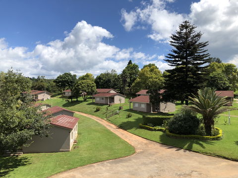 First and Second row Self-catering Chalets