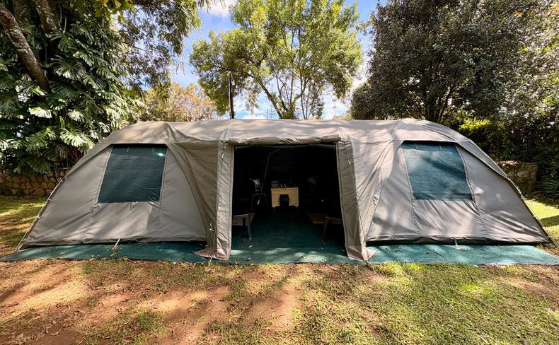 Tented campsites Tented campsites