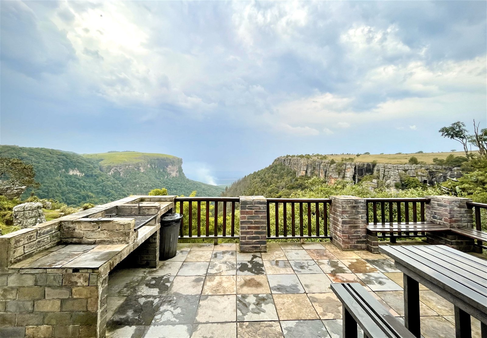 No. 2 Deck with braai and stunning view