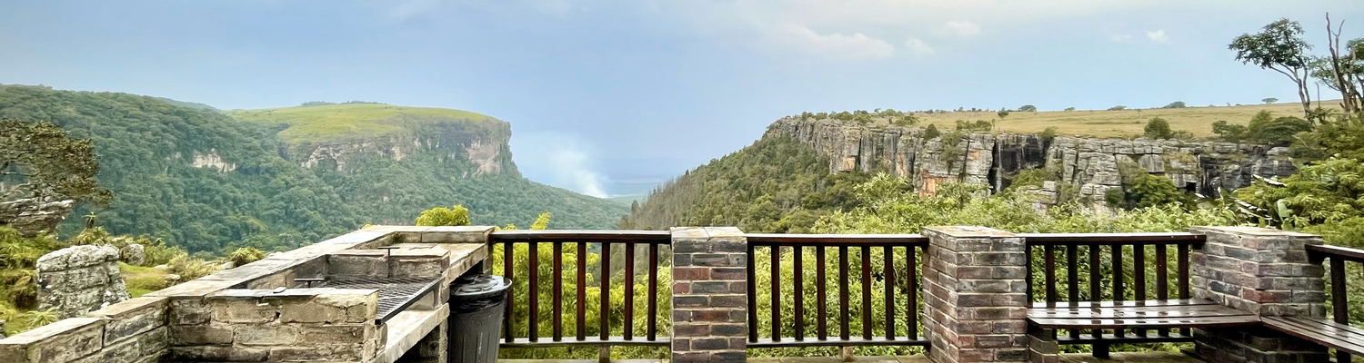 No. 2 Deck with braai and stunning view