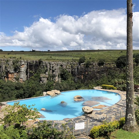 The swimming pool with the best view of the Mpumalanga Lowveld.