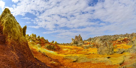 Face the fire at one of the hottest place in our planet!