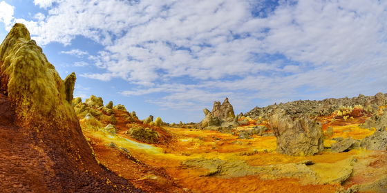 Face the fire at one of the hottest place in our planet!
