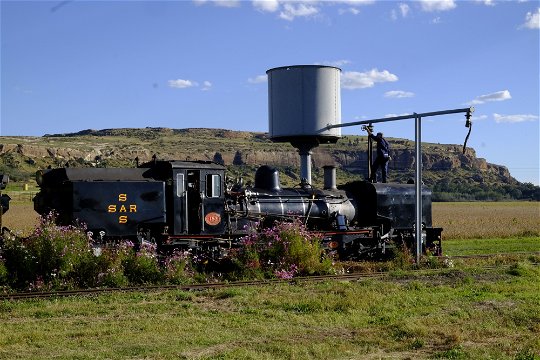 Steam Trains in the Eastern Free State.
