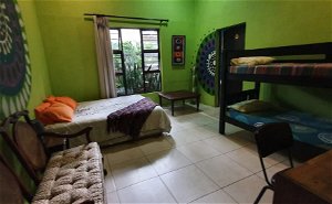 Family Room , 1 dbl bed, 2 single beds