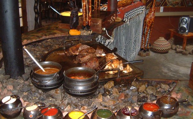 Cultural dinning in the township Cultural dinning in the township