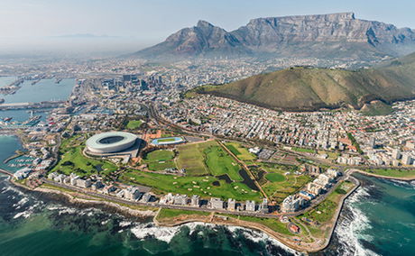 The mothercity, Cape Town, South Africa. Table Mountain is also listed on New7Wonders of Nature. Also home to the Cape Winelands, the wine and culinary capital of South Africa.