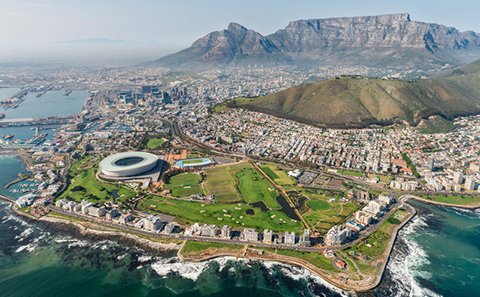 The mothercity, Cape Town, South Africa. Table Mountain is also listed on New7Wonders of Nature. Also home to the Cape Winelands, the wine and culinary capital of South Africa.