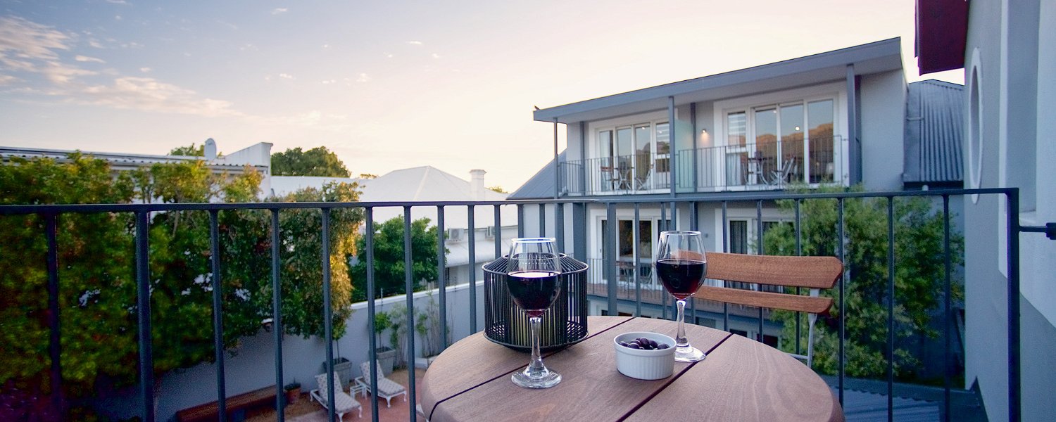 Room with a view, Stellenbosch, Mountain View, balcony