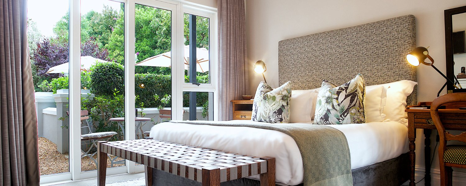 Patio Room, Luxury Living, Garden access Room, Stellenbosch accommodation