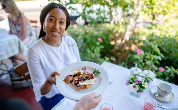 Bonne Esperance Guest house breakfast