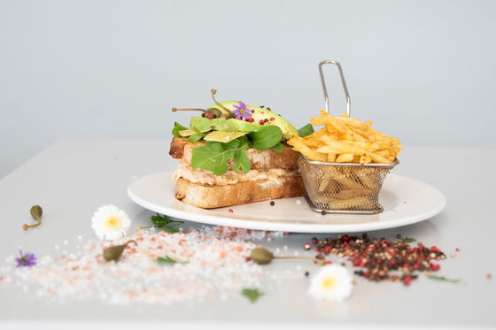 Chicken mayo on Ciabatta