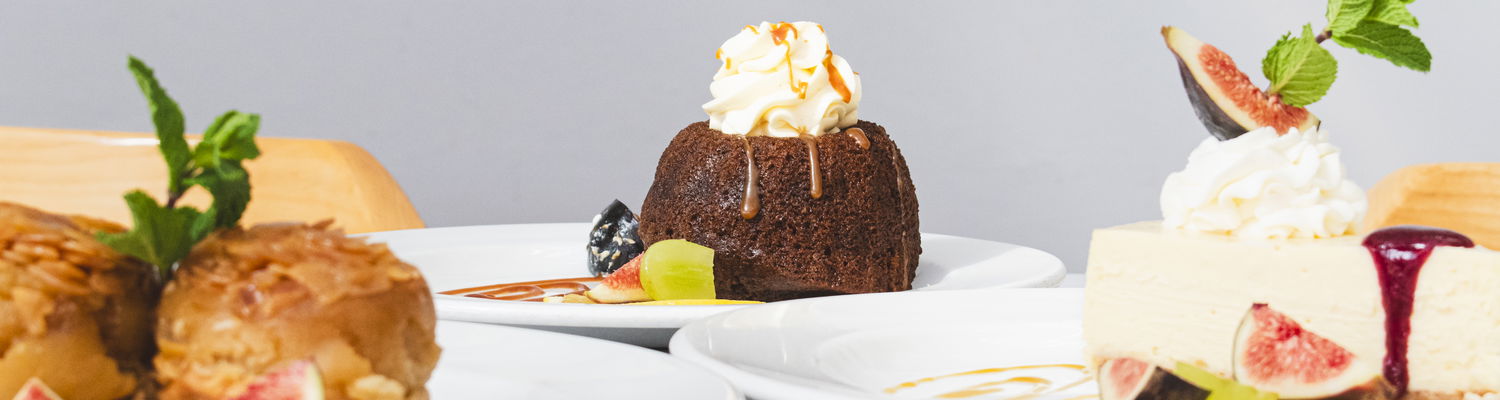 Selection of cakes