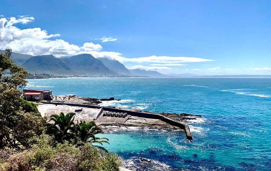 Walker bay view from restaurant