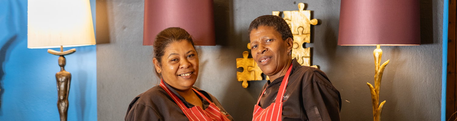 Chefs Liezl and Zuki