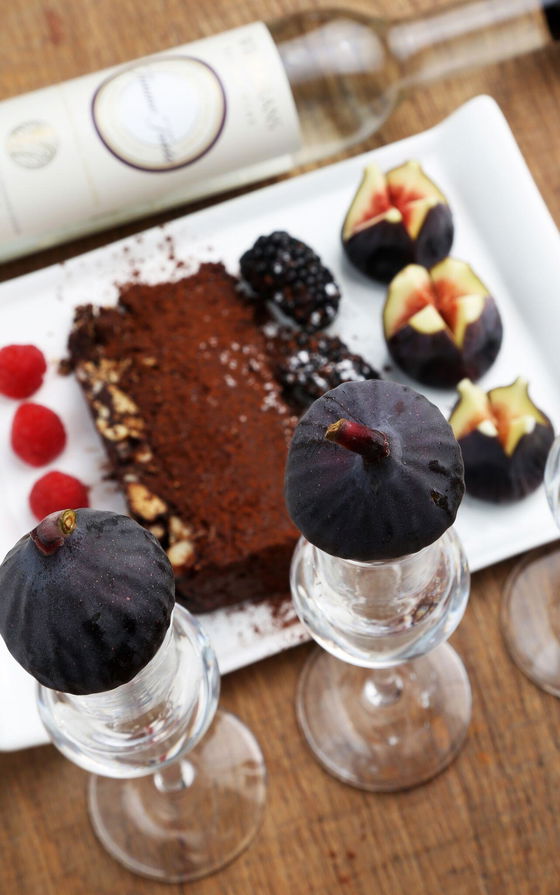 Dark Chocolate mouse tart