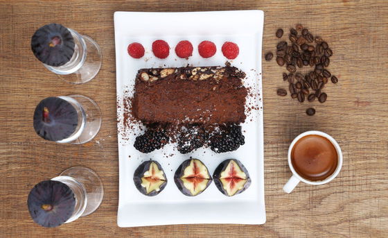 Dark Chocolate mouse tart