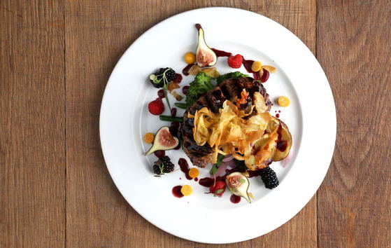 Grilled Ostrich