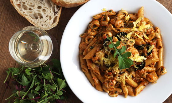 Seafood pasta