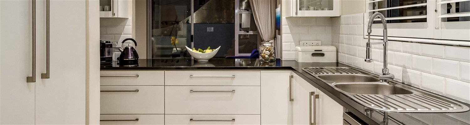 Fully equipped self catering kitchen