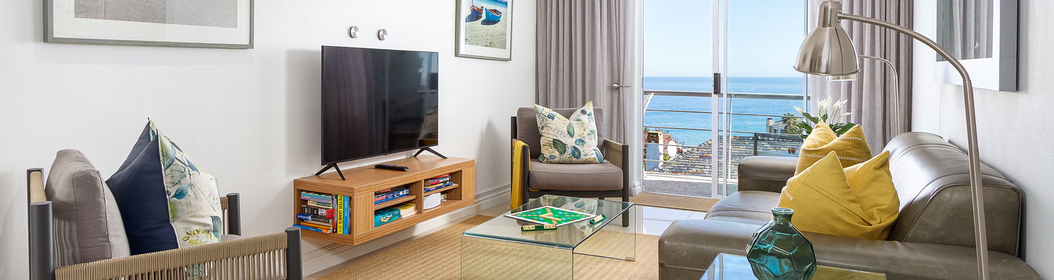 Open plan living area