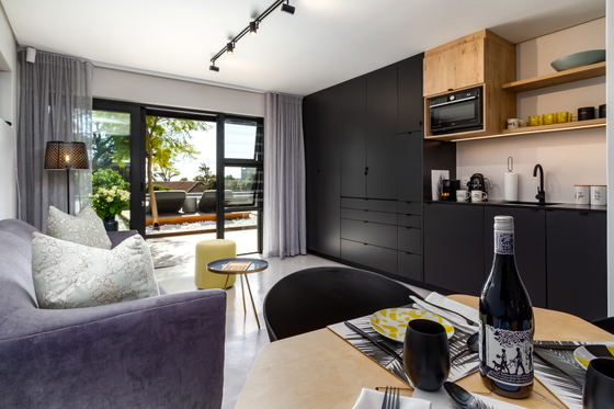 Wardrobe and Kitchenette