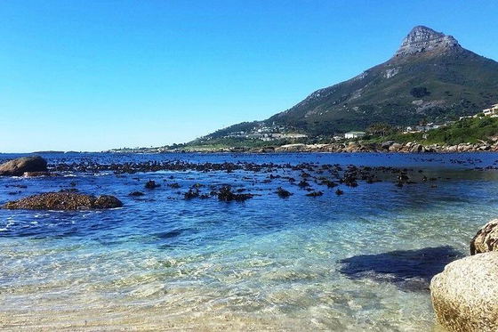 Bakoven beach with views of Lion's Head
