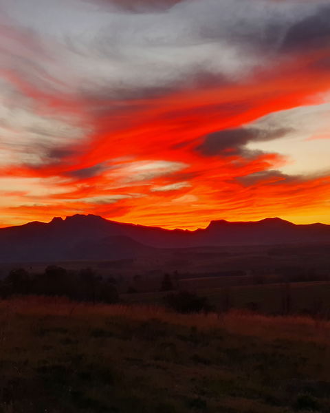 Pumula Guest Farm Sunset