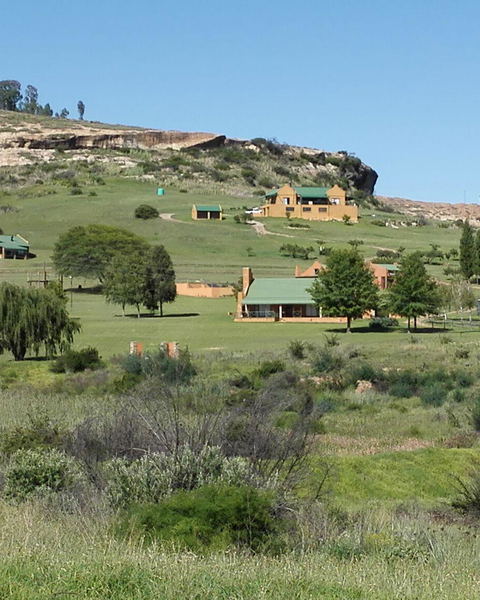 View towards units
