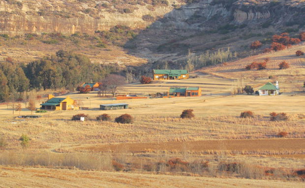 Pumula Guest Farm - View of units Pumula Guest Farm - View of units