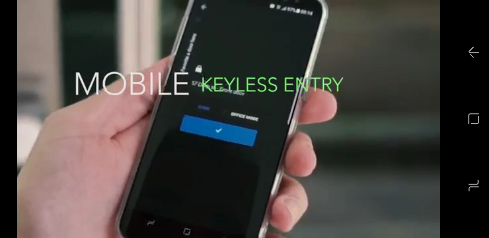 Hotel Mobile Keyless entry