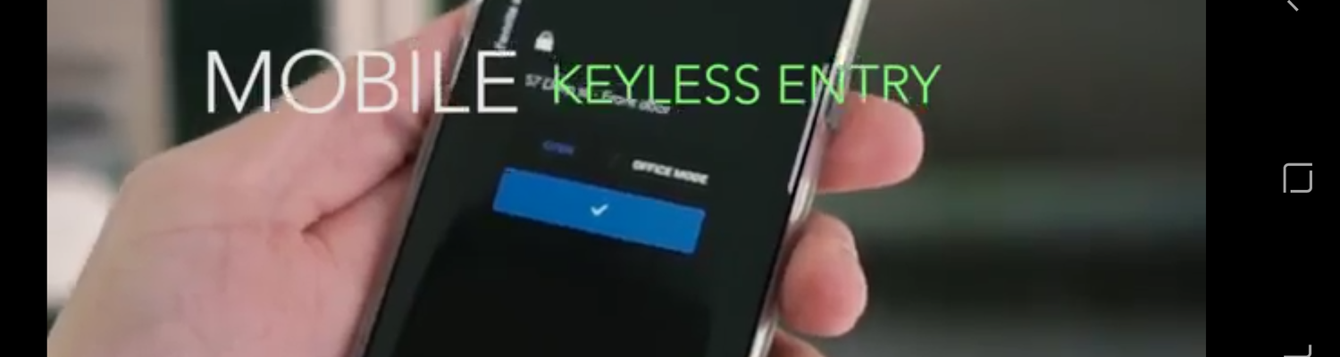 Hotel Mobile Keyless entry