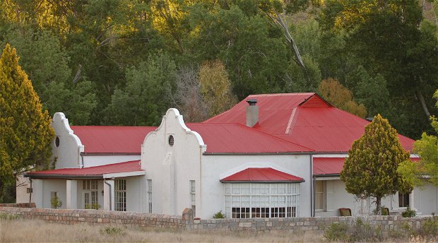 Poplars Farmhouse at Sneeuberg Nature Reserve