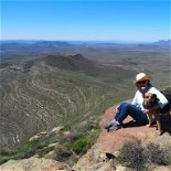 karoo view from mountain top accommodation
