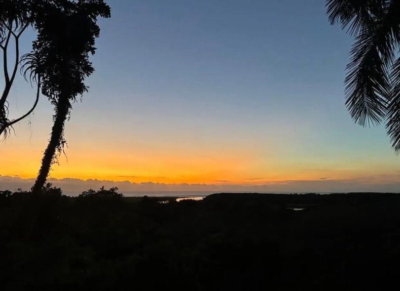 Sunrise at Cape Vidal beach near Ingwenya Lodge in St Lucia, KwaZulu-Natal