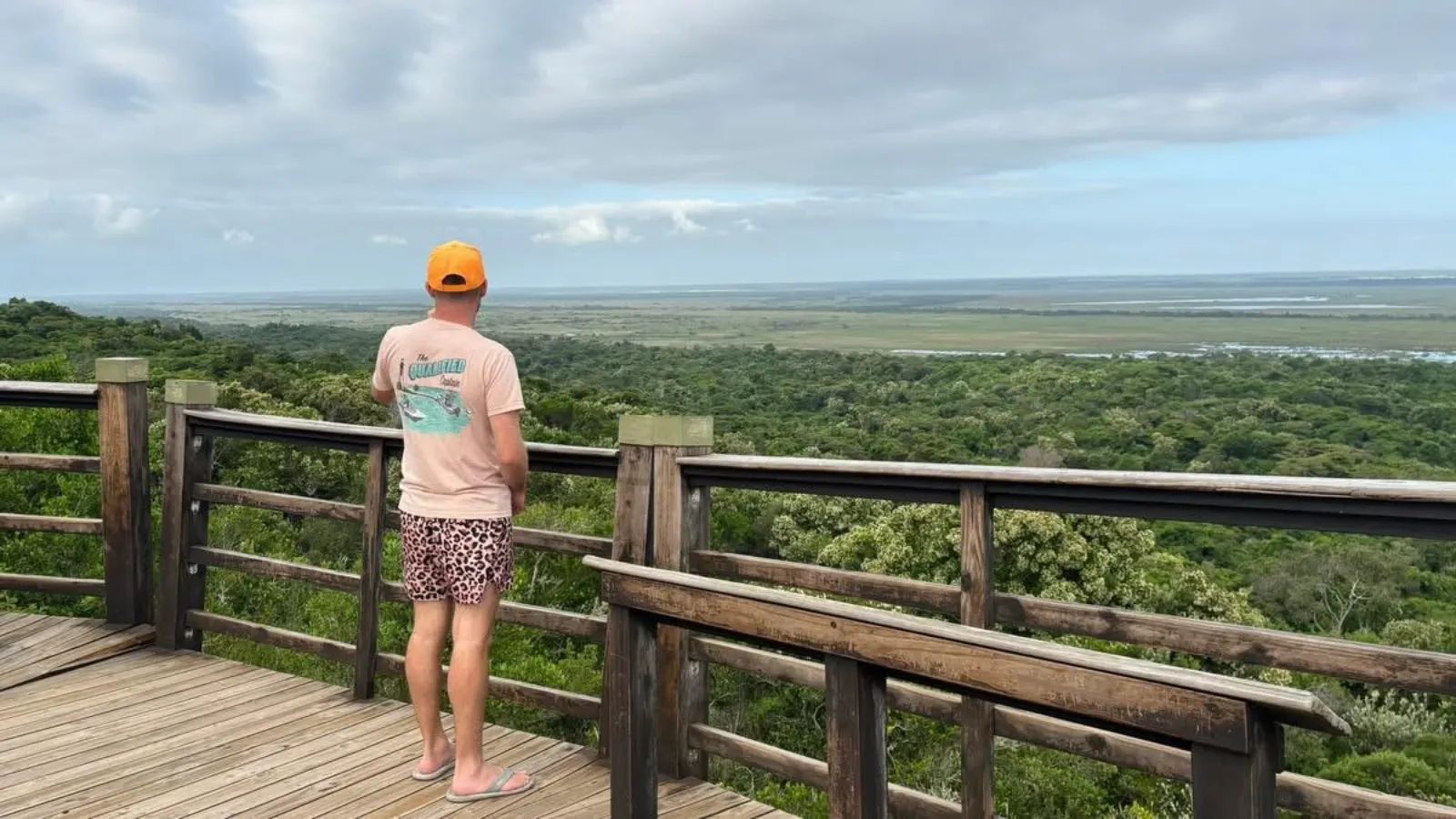 St Lucia within the iSimangaliso Wetland Park St Lucia estuary and surrounding iSimangaliso Wetland Park landscape