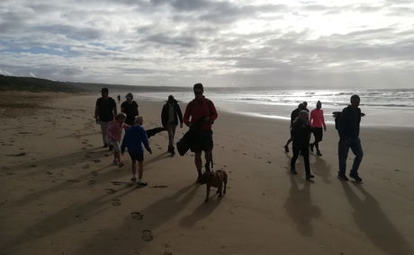 Hikers on Garden Route Walking Festival