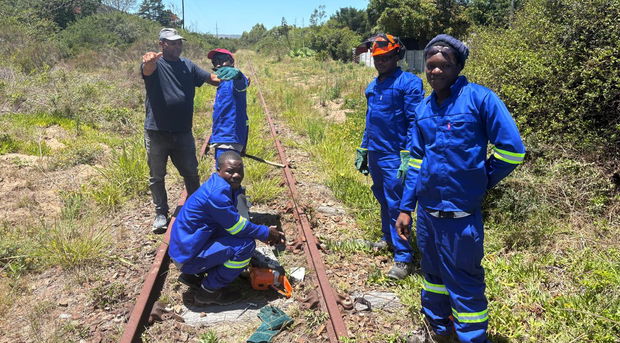 Bush clearing, Outeniqua Choo Tjoe