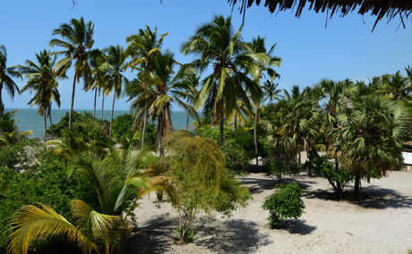 View from villa 4 Kijongo Bay Resort