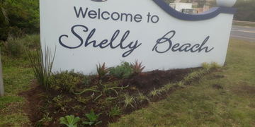 Entrance to Shelly Beach Kwa Zulu Natal