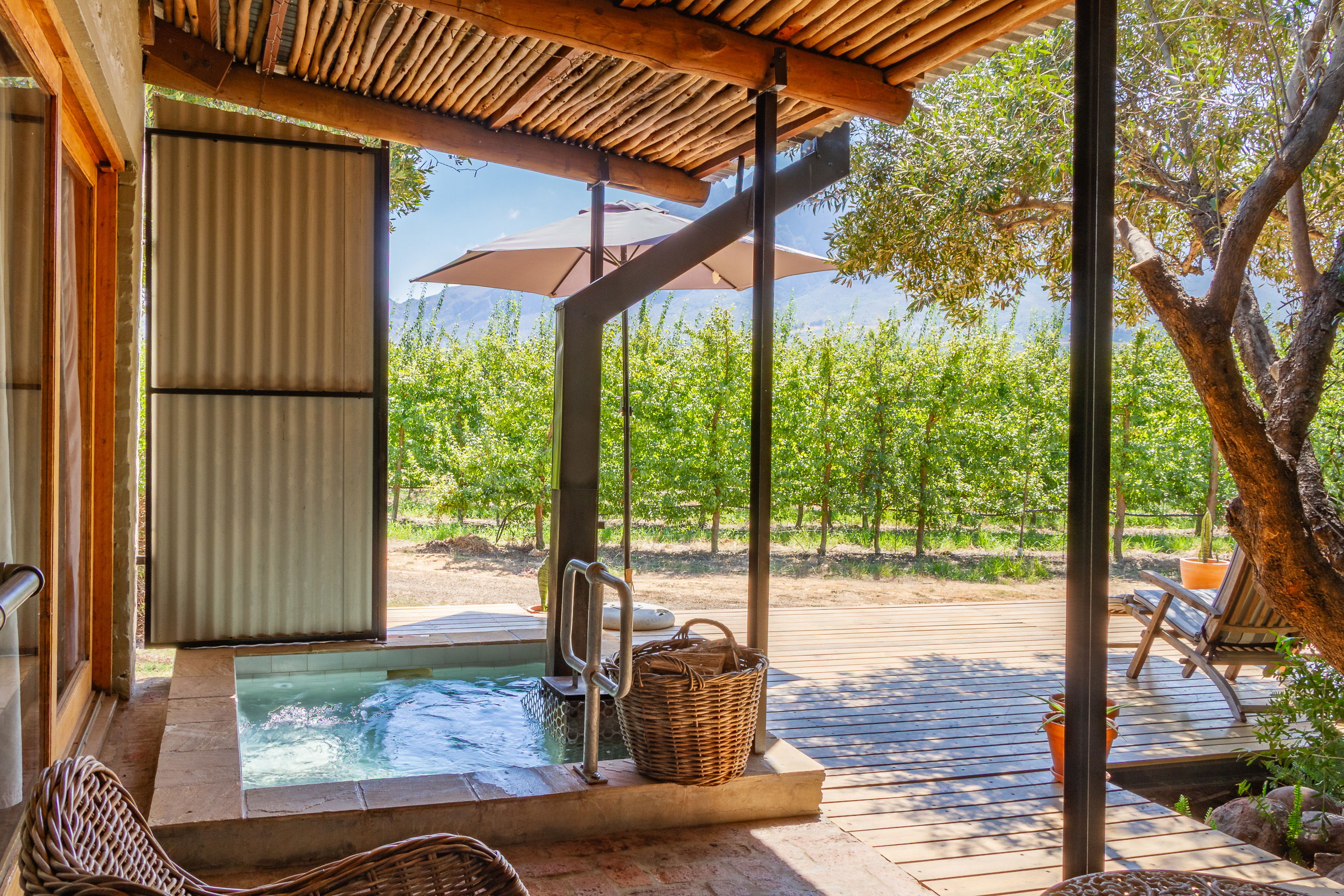 Lady Red Cottage - Bergsicht Farm Cottage, Tulbagh