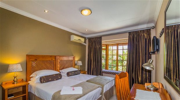 Luxury double room with air conditioner