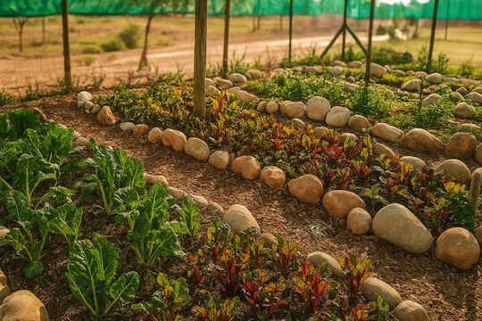 Garden at Bongolethu Primary School 