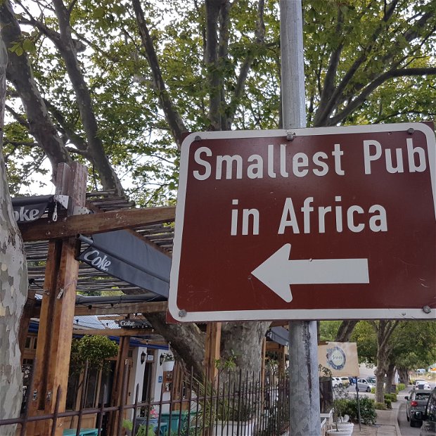 Smallest Pub in Africa Smallest Pub in Africa