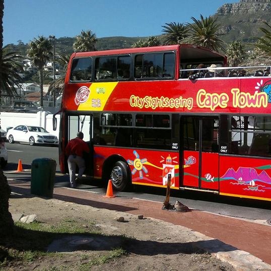 CITY SITE SEEING   - CAPE TOWN.THE HOP ON HOP OFF BUS