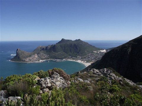 Stunning hiking trails around the South Peninsula - View of Hout Bay