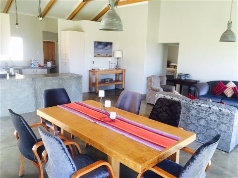 Dining Room Mila's Place, Roodepoort Farm, Clarens Self Catering